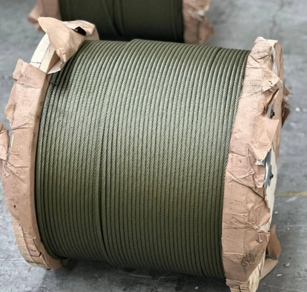 6x9W+IWR Ungalvanized Steel Wire Rope 1770Mpa